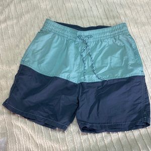 Goodfellow Blue on Aqua Swim Shorts Trunks